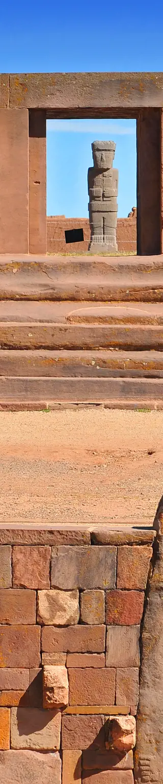 Erkunde Tiwanaku